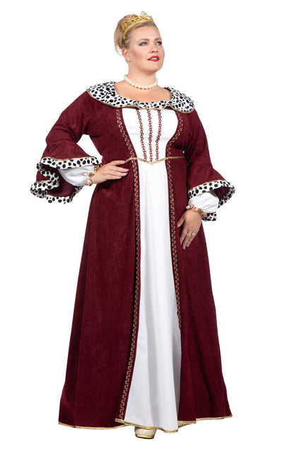 Robe de reine rouge