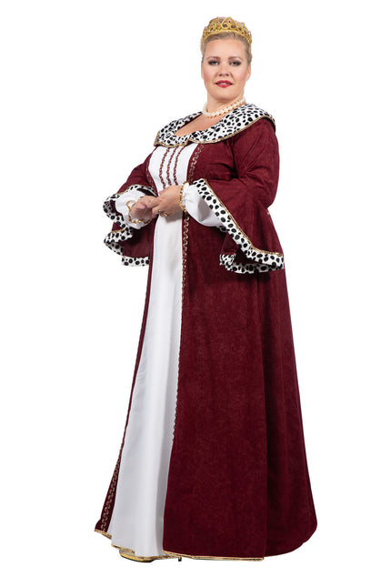 Robe de reine rouge