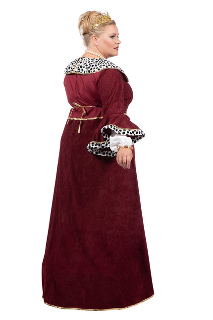 Robe de reine rouge