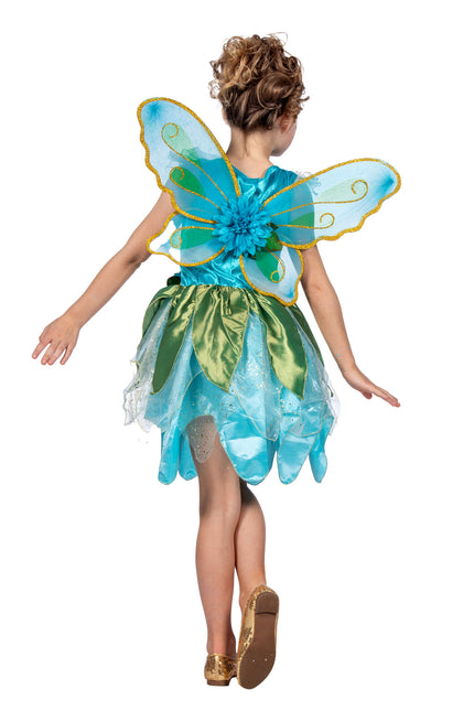 Robe papillon avec ailes aqua