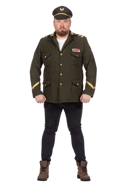 Veste d'officier de luxe de l'armée