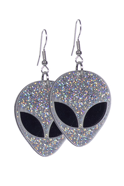 Boucles d'oreilles alien