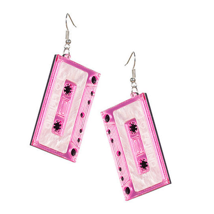 Boucles d'oreilles cassette