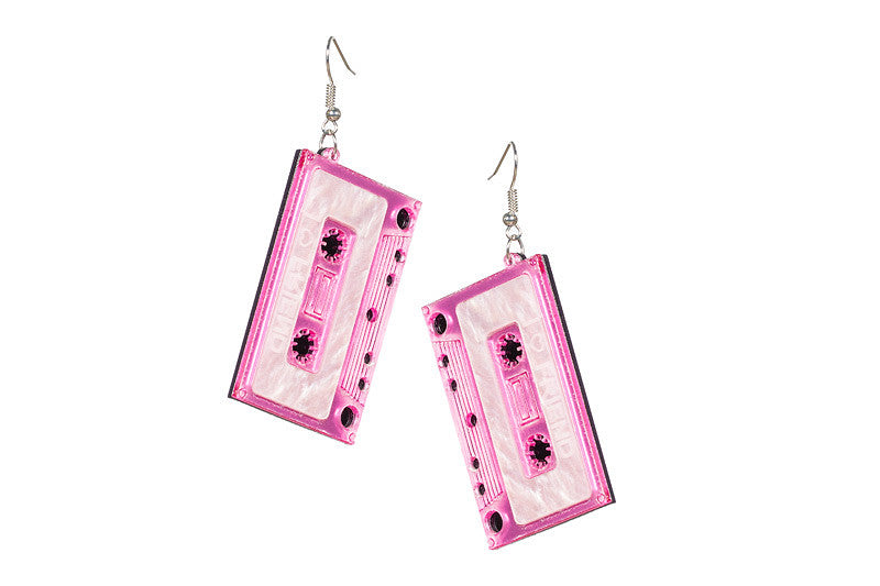 Boucles d'oreilles cassette