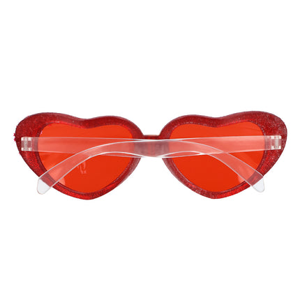 Lunettes rouges Amour