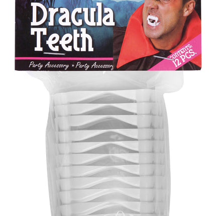 Dents de Dracula (12 pièces)dans un sac en plastique)