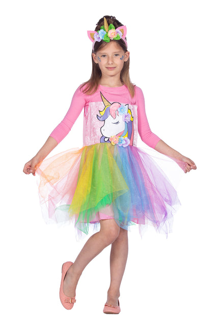 Robe de licorne avec diadème