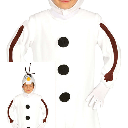 Costume de bonhomme de neige enfant