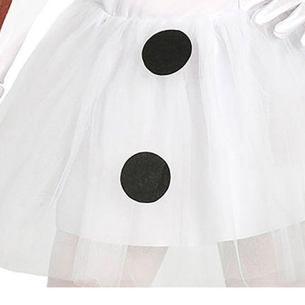 Robe bonhomme de neige fille