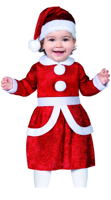 Robe du Père Noël Bébé