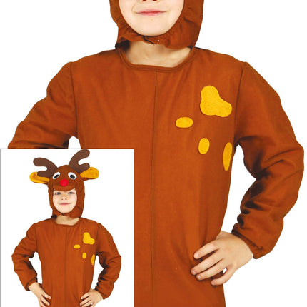 Noël Onesie Rudolf Enfant