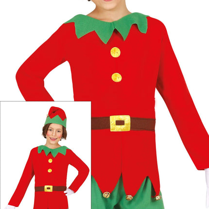 Costume d'elfe de Noël Deluxe pour enfant