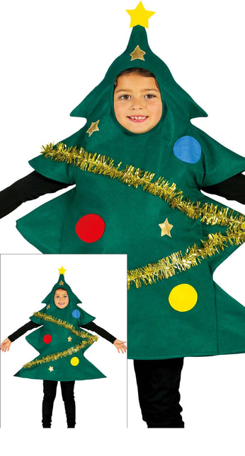 Combinaison de sapin de Noël enfant