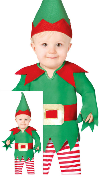 Costume d'elfe de Noël pour bébé