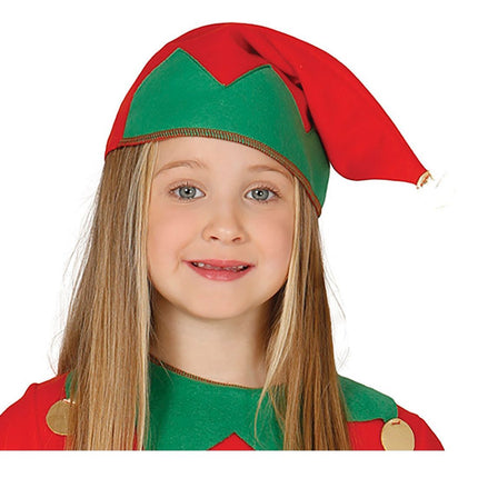 Robe de Noël Fille Elfe