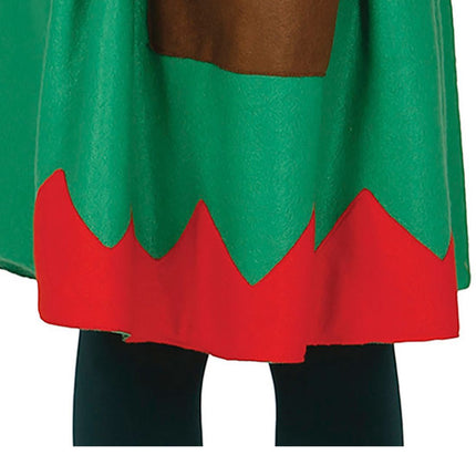 Robe de Noël Fille Elfe