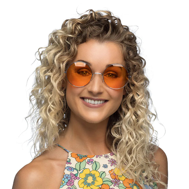 Lunettes Hippie 60S Orange Xl