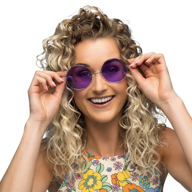 Lunettes Hippie 60S Purple Xl