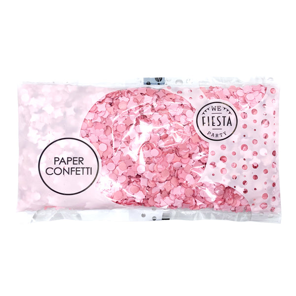 Sac de confettis rose pâle 100gr