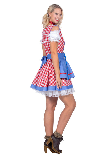 Robe Oktoberfest à carreaux Sanne