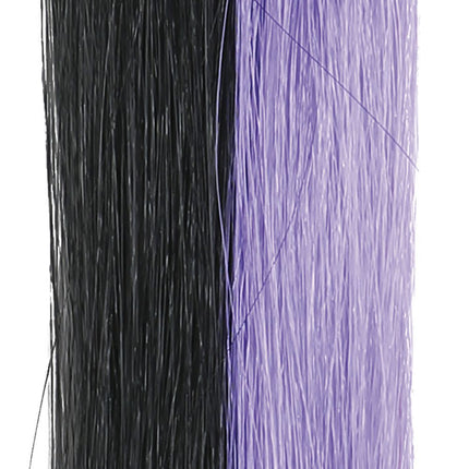 Extension de cheveux pour Halloween Noir violet 40cm