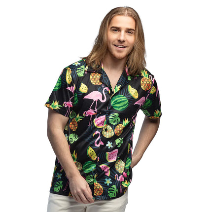 Chemise Swinging Flamingo