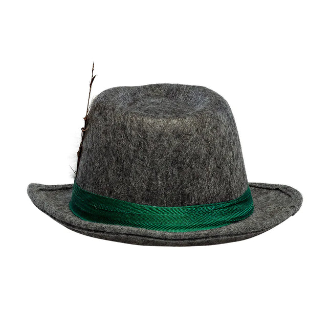 Chapeau Oktoberfest Tyrolean Grey