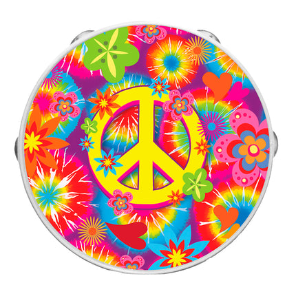 Tambourin hippie 17cm