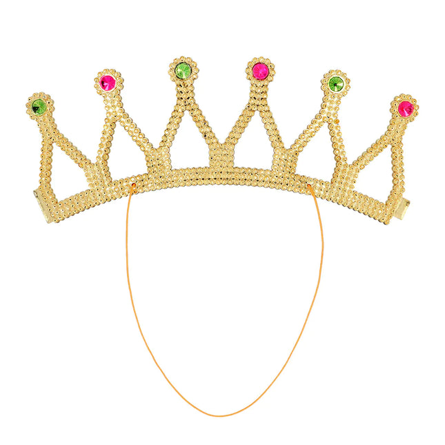 Princesse Couronne d'or ronde