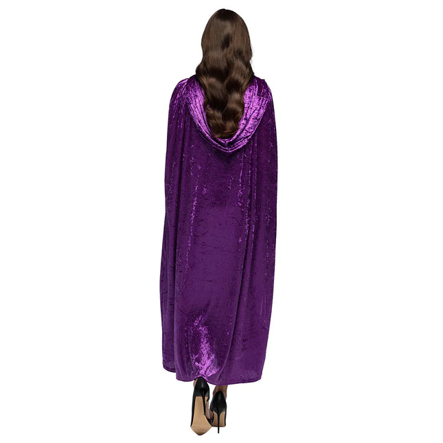 Cape d'Halloween violette 1,7 m