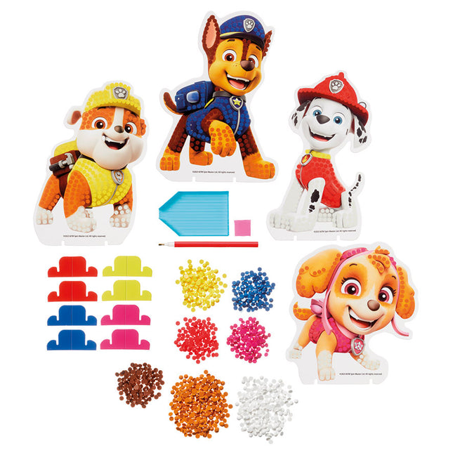 Peinture au diamant de la patrouille Paw Patrol