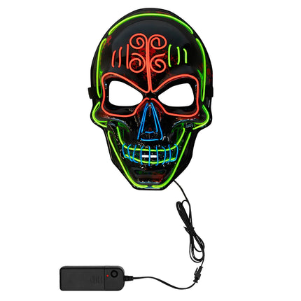 Masque d'Halloween Led Huesude