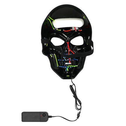 Masque d'Halloween Led Huesude