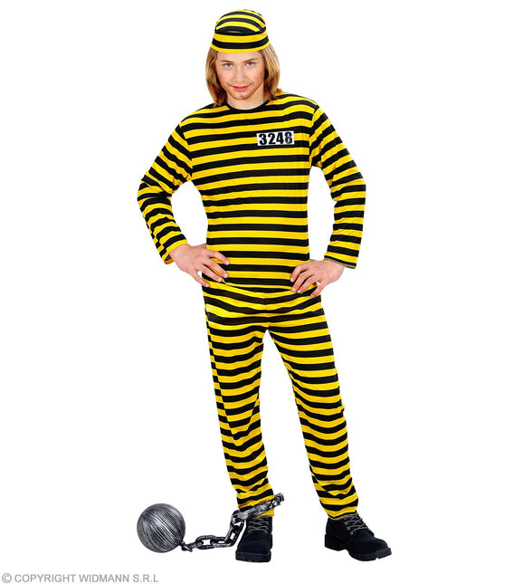 Costume Rascal jaune/noir enfant