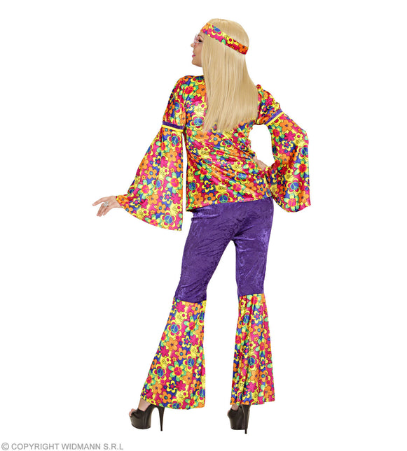 Costume de hippie en velours