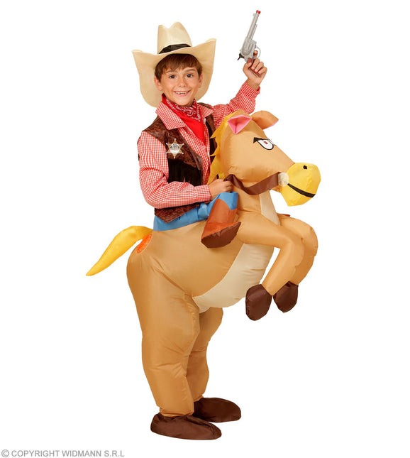 Costume de cheval gonflable pour enfant