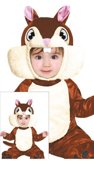 Costume d'écureuil pour bébé