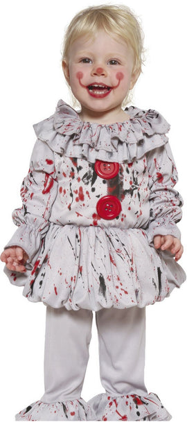 Costume d'Halloween Baby Clown