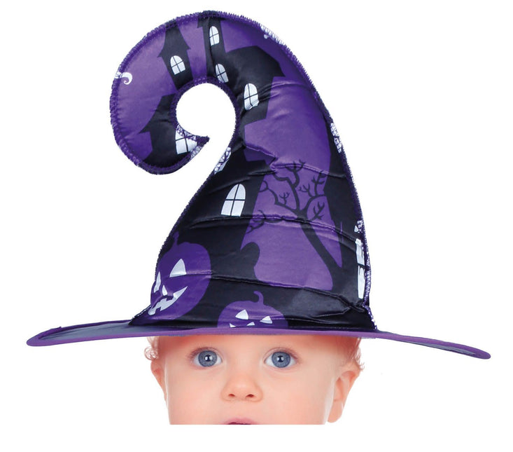 Costume d'Halloween Bébé sorcière violet