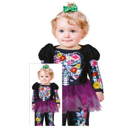 Costume Dia De Los Muertos Bébé