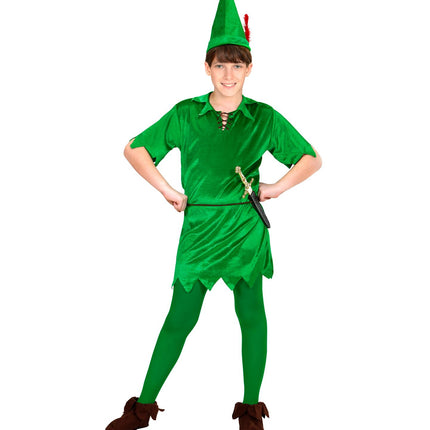 Costume vert de Peter Pan pour enfant