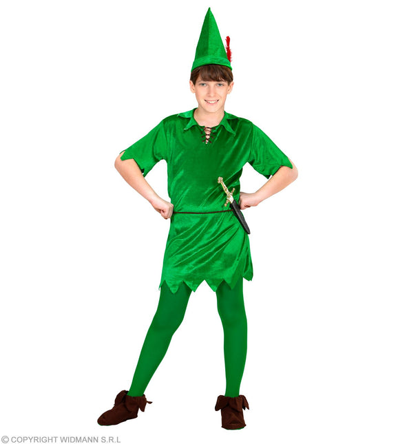 Costume vert de Peter Pan pour enfant