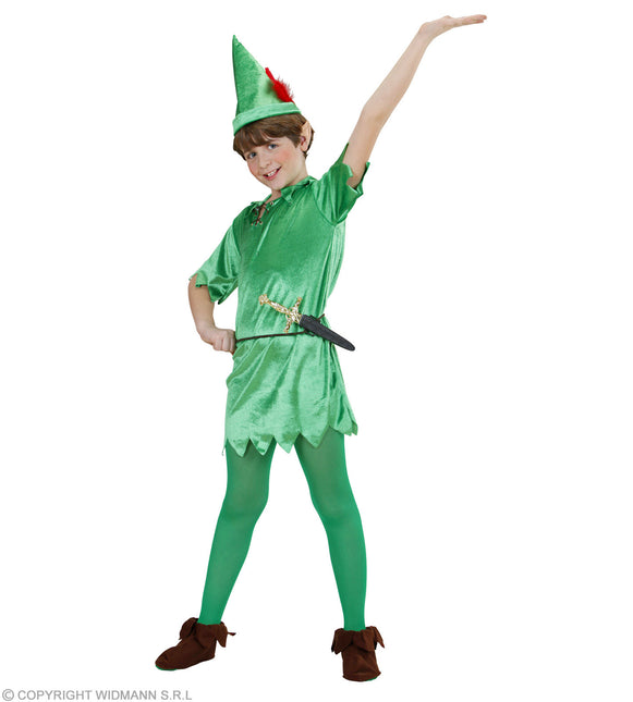 Costume vert de Peter Pan pour enfant