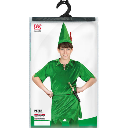 Costume vert de Peter Pan pour enfant