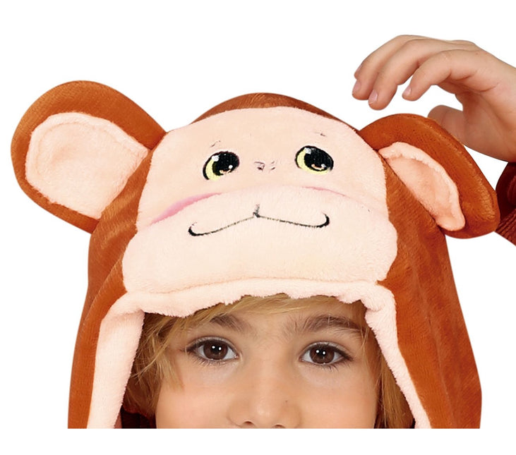 Monkey Onesie Enfant Marron 5-6 ans | 110-115cm