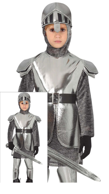 Costume de chevalier d'argent