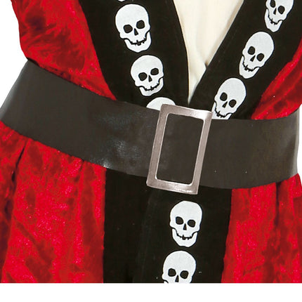 Robe pirate à tête de mort enfant