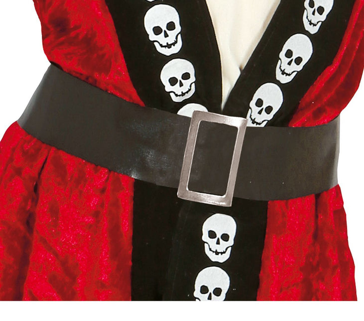 Robe pirate à tête de mort enfant