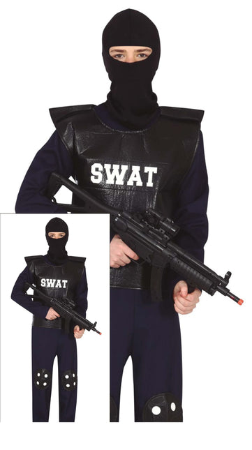 Costume de policier Swat Enfant 14/16 ans