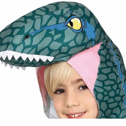 Costume de dinosaure enfant vert